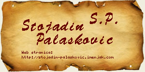 Stojadin Palasković vizit kartica